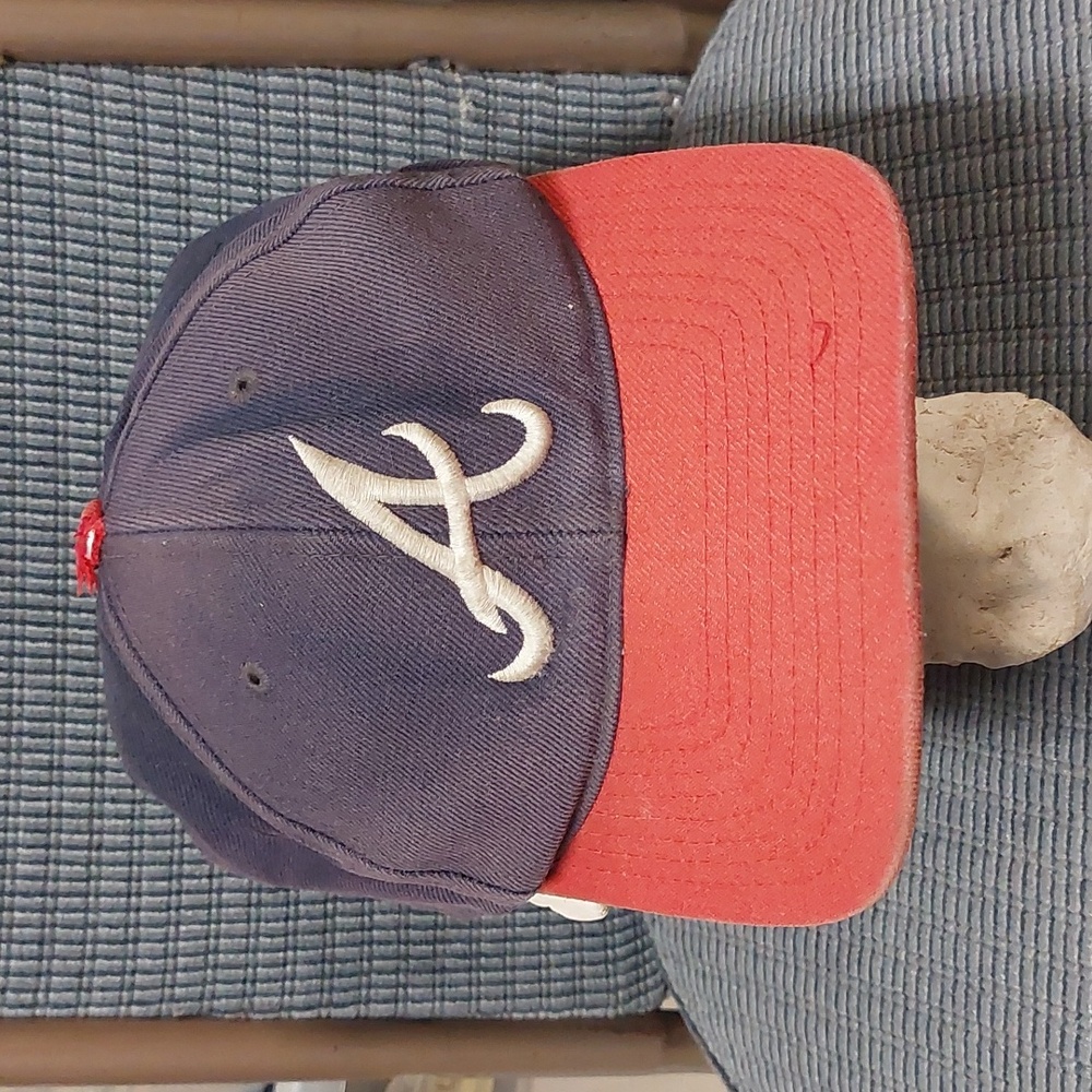 Atlanta Braves Distressed Baseball Cap